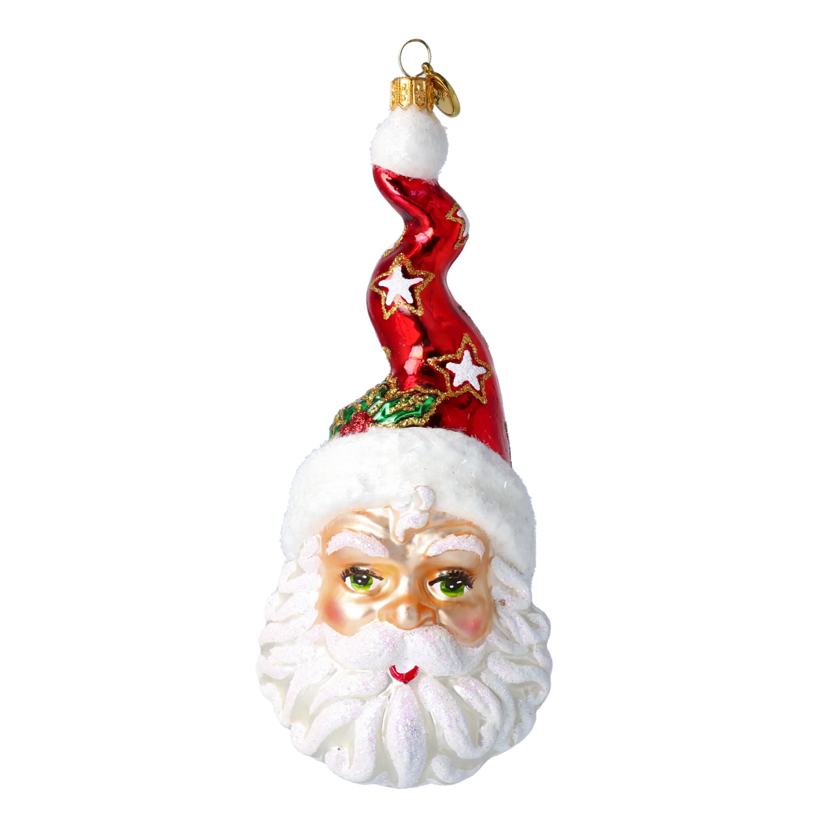 Starlit Wayfarer | Hand-Painted Glass Ornament | Blubom 2020-377