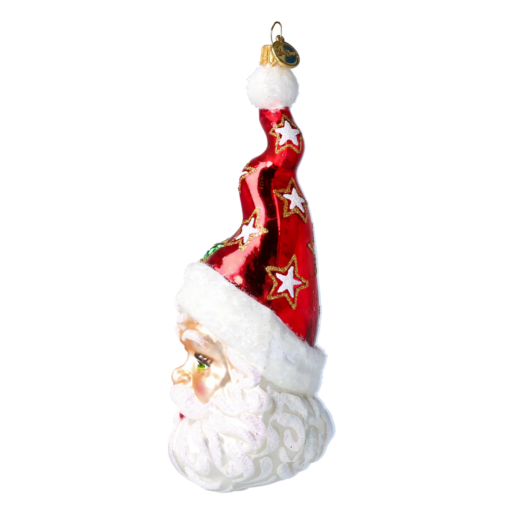 Starlit Wayfarer | Hand-Painted Glass Ornament | Blubom 2020-377