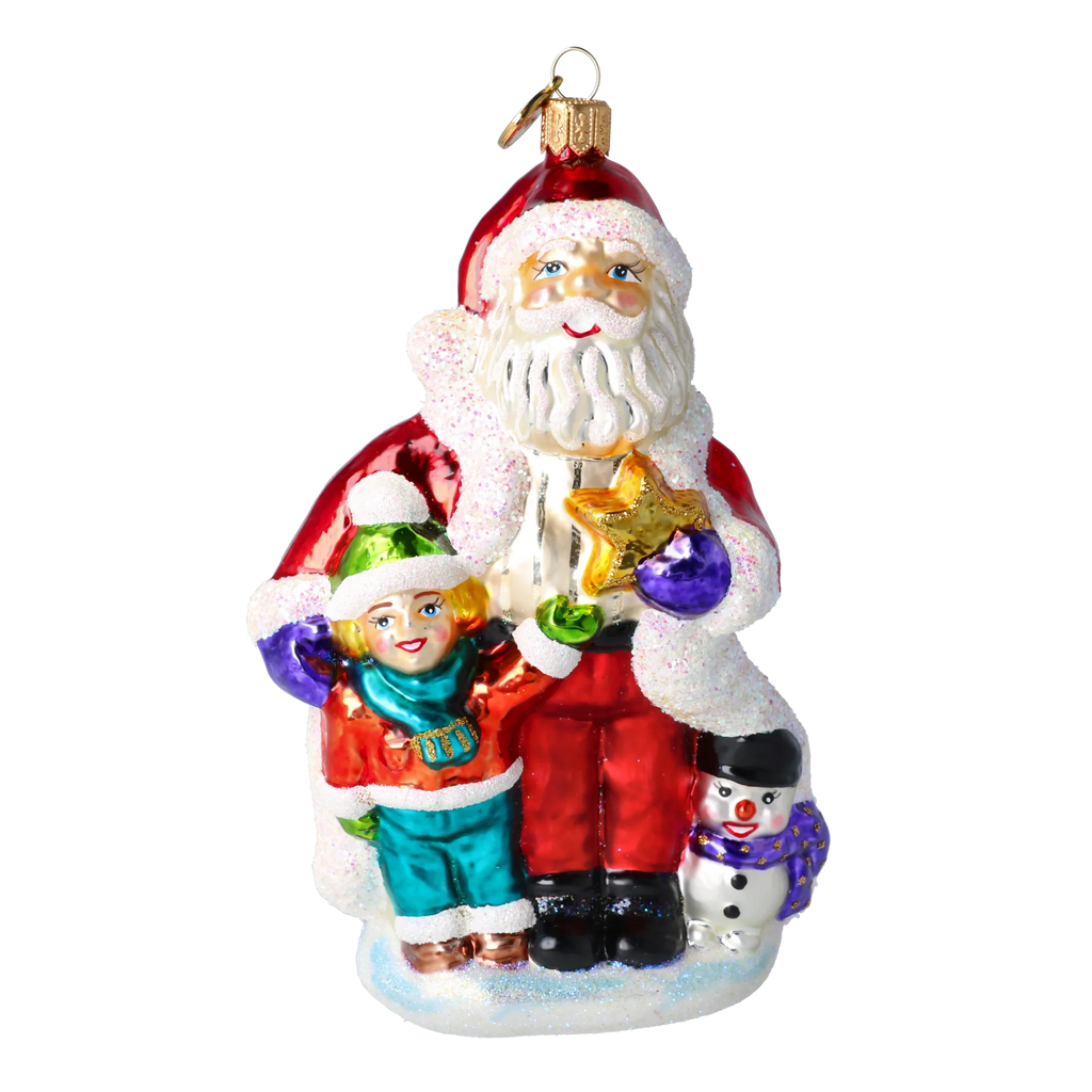 Benevolent Star Patron | Hand-Painted Glass Ornament | Blubom 2020-386