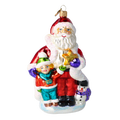 Benevolent Star Patron | Hand-Painted Glass Ornament | Blubom 2020-386