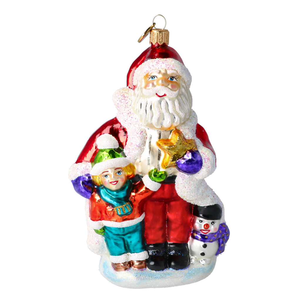 Benevolent Star Patron | Hand-Painted Glass Ornament | Blubom 2020-386