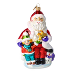 Benevolent Star Patron | Hand-Painted Glass Ornament | Blubom 2020-386