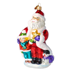 Benevolent Star Patron | Hand-Painted Glass Ornament | Blubom 2020-386