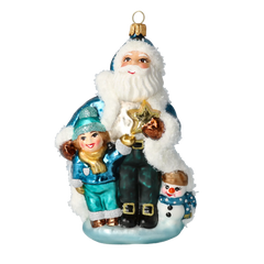 Santa's Companions in Teal