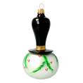 Load image into Gallery viewer, Frosty the Snowman Handmade Glass Christmas ornament free blowing
