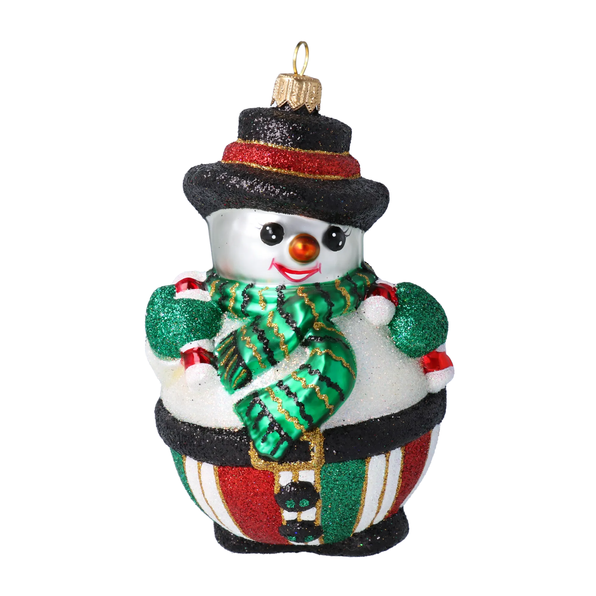Benevolent Frost Courtier | Hand-Painted Glass Ornament | Blubom 2020-392