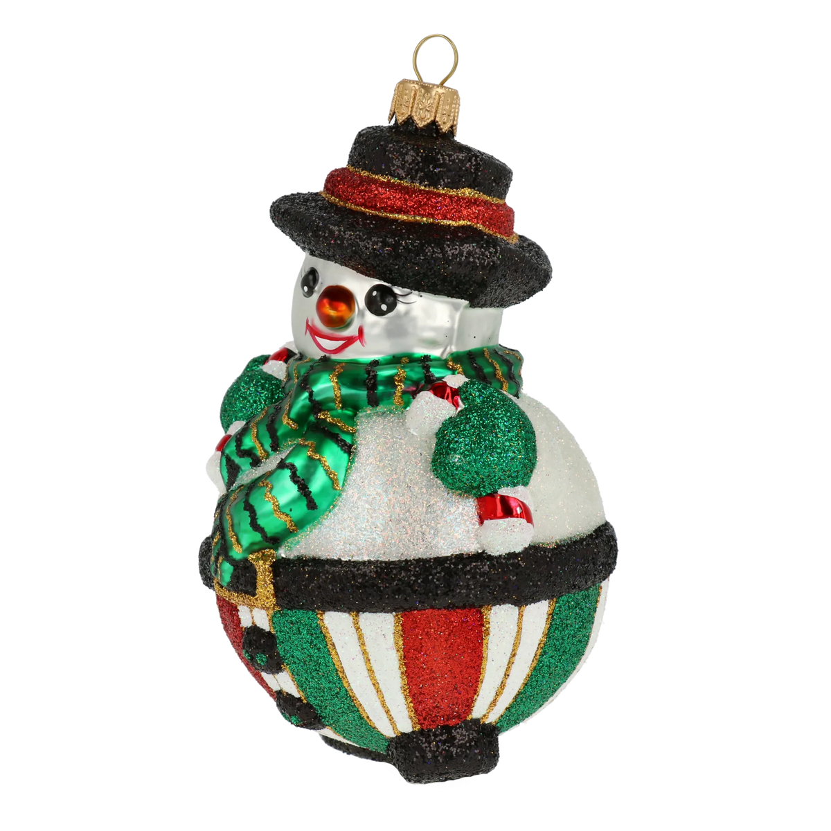 Benevolent Frost Courtier | Hand-Painted Glass Ornament | Blubom 2020-392