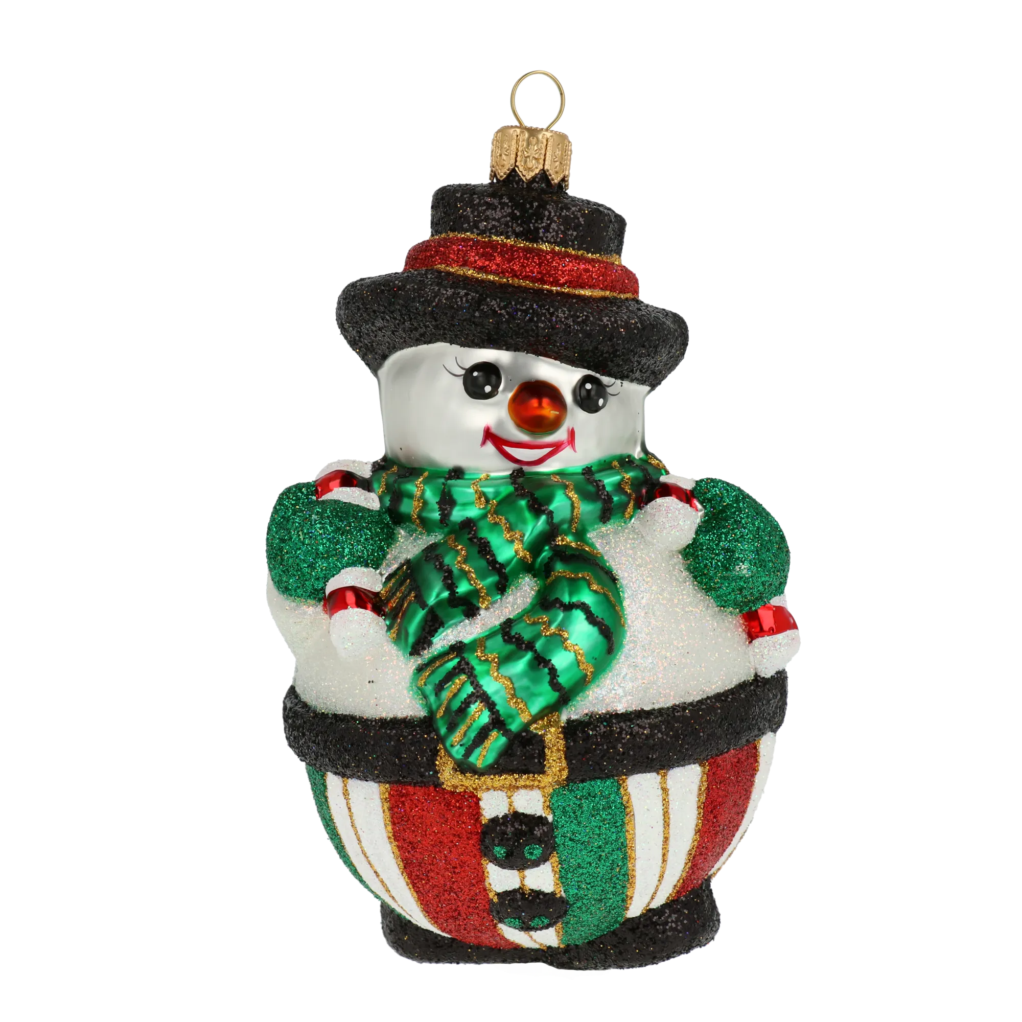 Benevolent Frost Courtier | Hand-Painted Glass Ornament | Blubom 2020-392