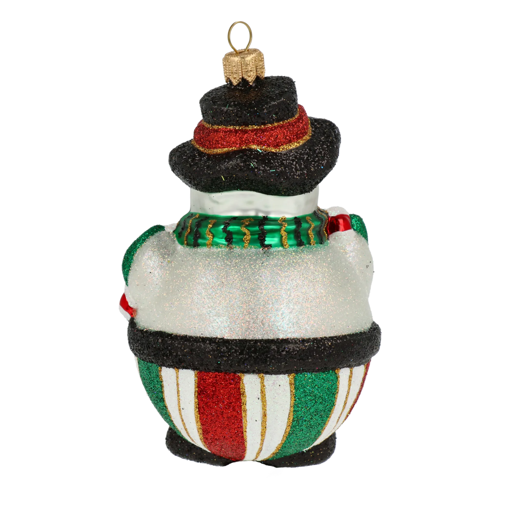 Benevolent Frost Courtier | Hand-Painted Glass Ornament | Blubom 2020-392