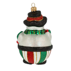 Benevolent Frost Courtier | Hand-Painted Glass Ornament | Blubom 2020-392