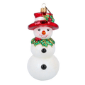 Jovial Holly Squire | Hand-Painted Glass Ornament | Blubom 2020-396