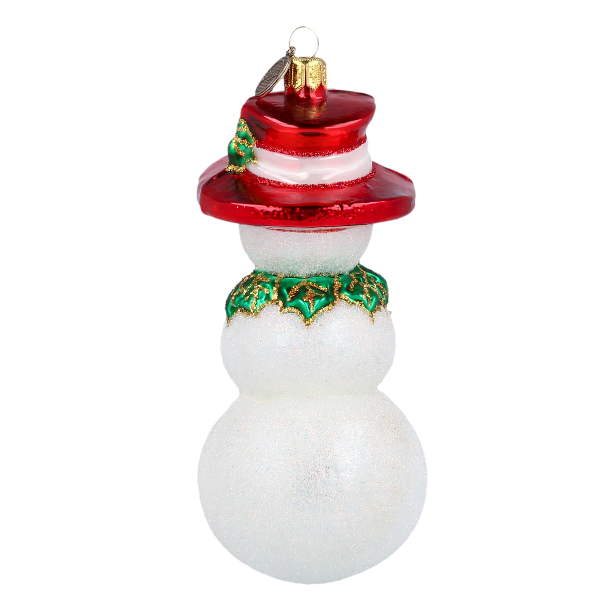 Jovial Holly Squire | Hand-Painted Glass Ornament | Blubom 2020-396