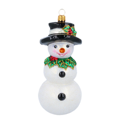 Classic Snowman in Onyx