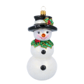 Gracious Holly Gentleman | Hand-Painted Glass Ornament | Blubom 2020-397