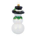 Gracious Holly Gentleman | Hand-Painted Glass Ornament | Blubom 2020-397