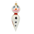 Mirthful Winter Envoy | Hand-Painted Glass Ornament | Blubom 2020-403