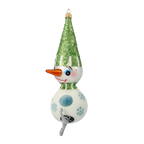 Mirthful Frost Voyager | Hand-Painted Glass Ornament | Blubom 2020-411