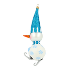 Mirthful Frost Glider | Hand-Painted Glass Ornament | Blubom 2020-412