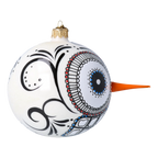 Vigilant Sentinel | Hand-Painted Glass Ornament | Blubom 2020-414