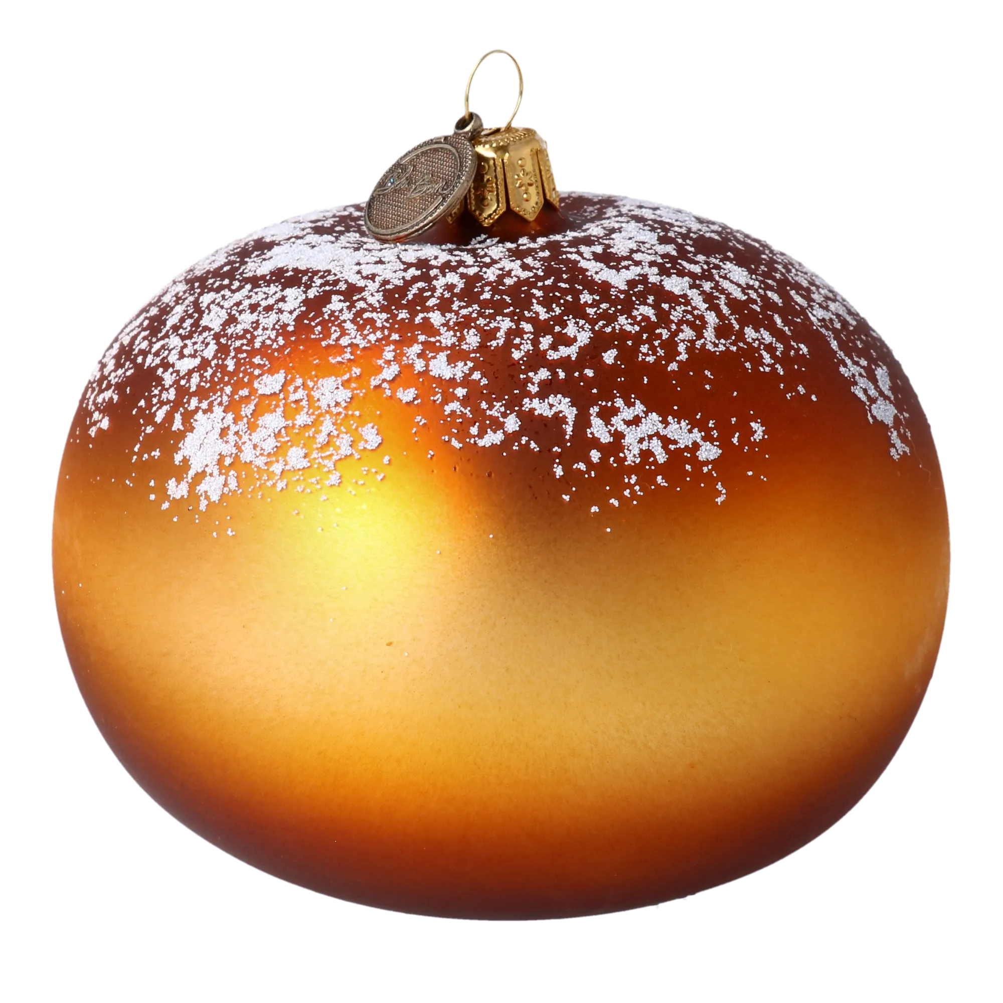 Snow-Dusted Donut
