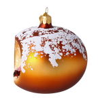 Copper Hearth Silence | Hand-Painted Glass Ornament | Blubom 2020-445
