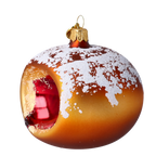 Copper Hearth Silence | Hand-Painted Glass Ornament | Blubom 2020-445