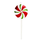 Jubilant Sugar Carousel | Hand-Painted Glass Ornament | Blubom 2020-447