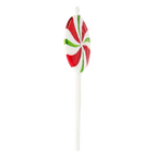 Jubilant Sugar Carousel | Hand-Painted Glass Ornament | Blubom 2020-447