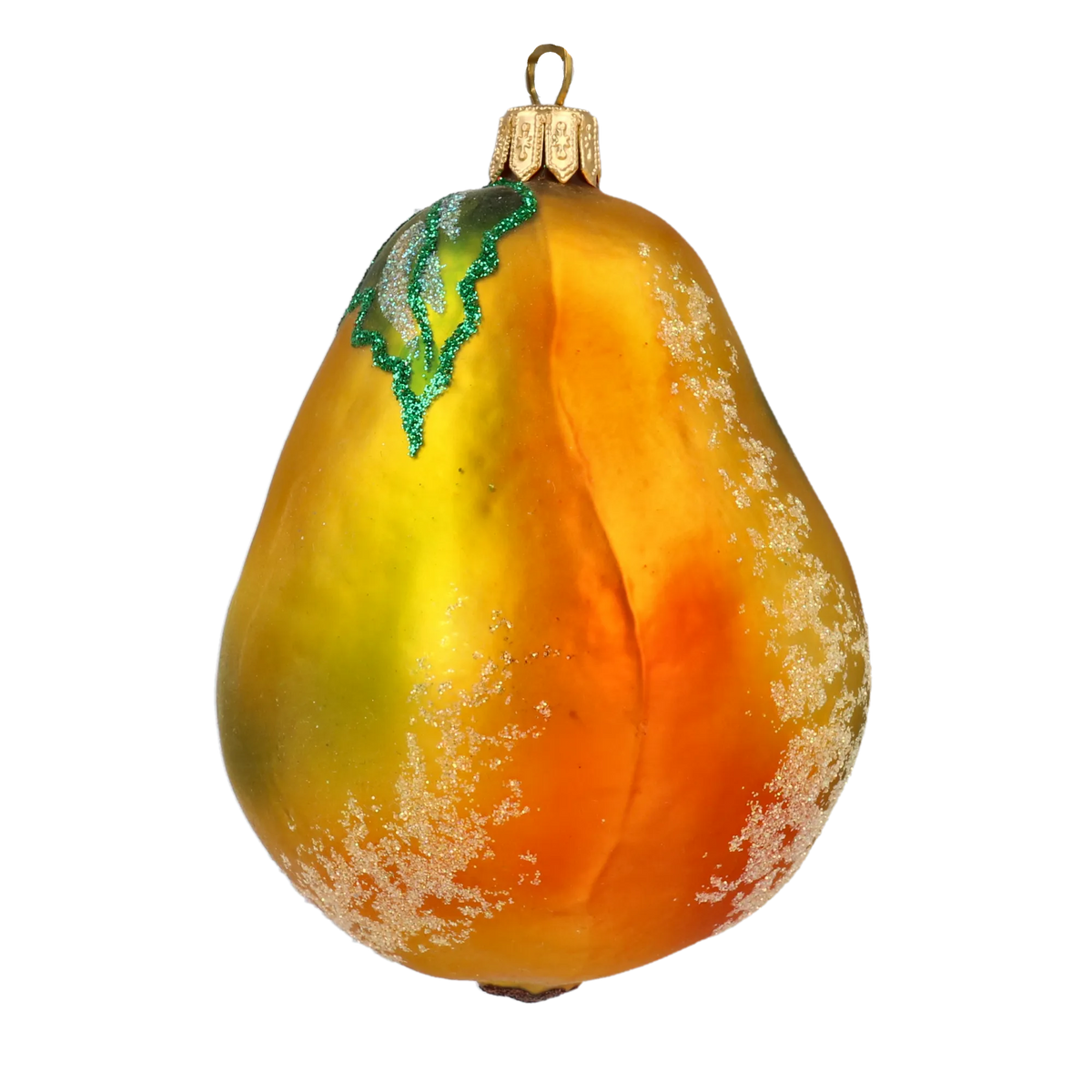 Sun Drenched Nectar | Hand-Painted Glass Ornament | Blubom 2020-458
