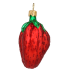 Ripened Berry Heart | Hand-Painted Glass Ornament | Blubom 2020-460