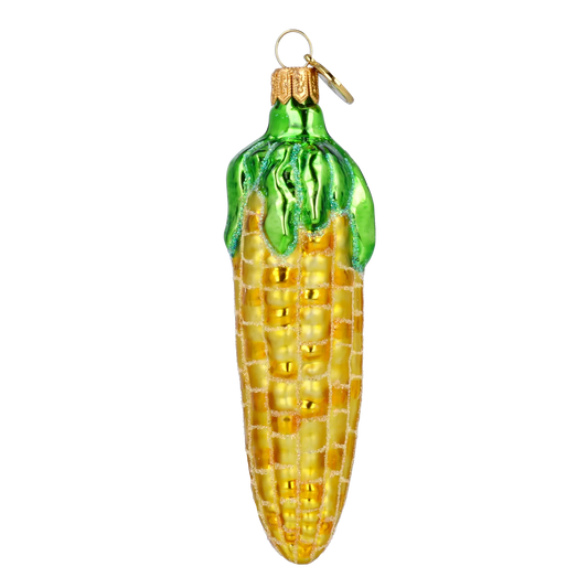 Golden Harvest Corn Premium christmas glass ornament 2020-463