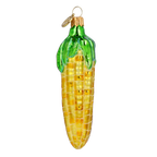 Amber Harvest Maize | Hand-Painted Glass Ornament | Blubom 2020-463