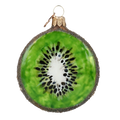 Verdant Solar Rhythm | Hand-Painted Glass Ornament | Blubom 2020-464