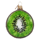 Verdant Solar Rhythm | Hand-Painted Glass Ornament | Blubom 2020-464