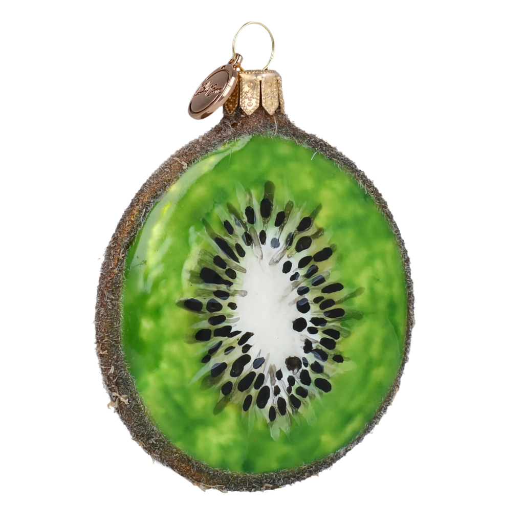 Verdant Solar Rhythm | Hand-Painted Glass Ornament | Blubom 2020-464