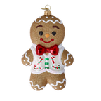Dapper Clove Gentleman | Hand-Painted Glass Ornament | Blubom 2020-465