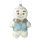 Polished Alpine Squire | Hand-Painted Glass Ornament | Blubom 2020-466