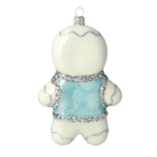 Polished Alpine Squire | Hand-Painted Glass Ornament | Blubom 2020-466