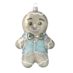 Dapper Frost Guest | Hand-Painted Glass Ornament | Blubom 2020-467