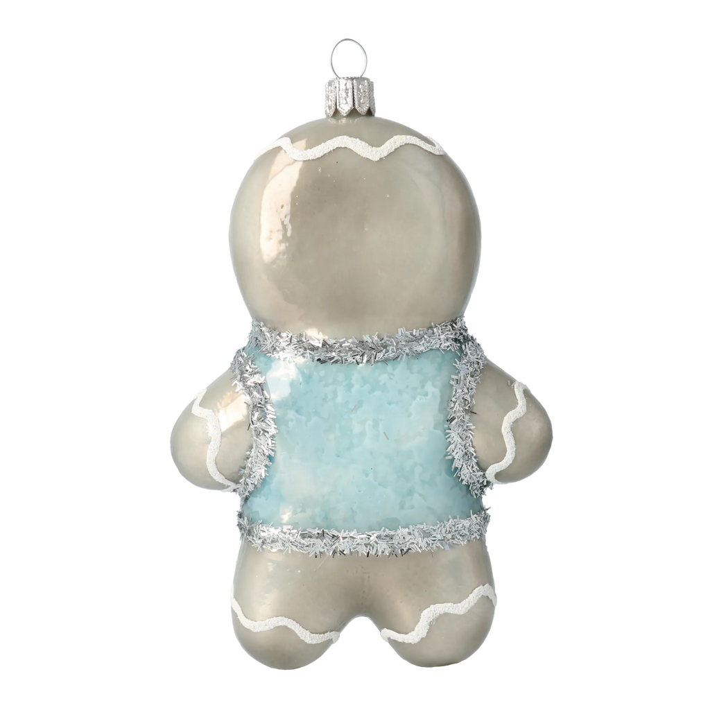 Dapper Frost Guest | Hand-Painted Glass Ornament | Blubom 2020-467