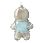 Dapper Frost Guest | Hand-Painted Glass Ornament | Blubom 2020-467