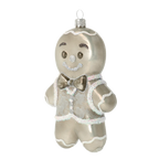 Dapper Spice Bow Tie | Hand-Painted Glass Ornament | Blubom 2020-468