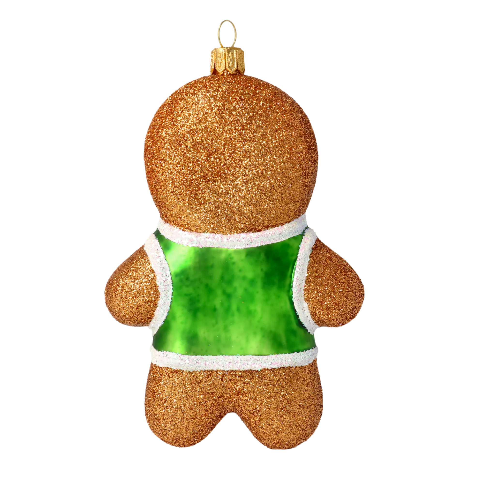Dapper Hearth Guest | Hand-Painted Glass Ornament | Blubom 2020-471