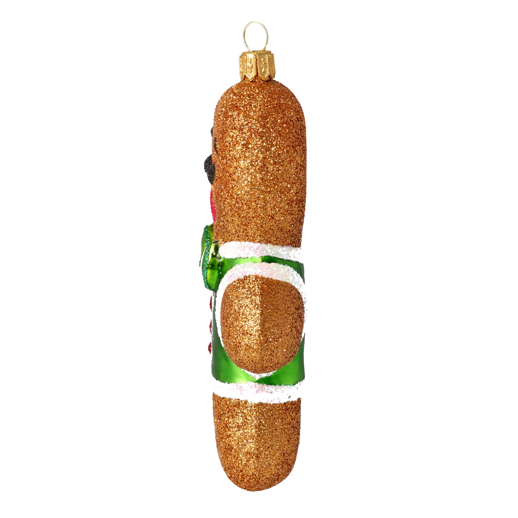 Dapper Hearth Guest | Hand-Painted Glass Ornament | Blubom 2020-471