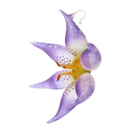 Speckled Twilight Bloom | Hand-Painted Glass Ornament | Blubom 2020-490