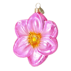 Wildflower Gilded Heart | Hand-Painted Glass Ornament | Blubom 2020-493