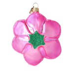 Wildflower Gilded Heart | Hand-Painted Glass Ornament | Blubom 2020-493