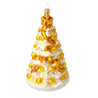 Gilded Imperial Solstice | Hand-Painted Glass Ornament | Blubom 2020-501