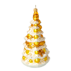 Gilded Imperial Solstice | Hand-Painted Glass Ornament | Blubom 2020-501
