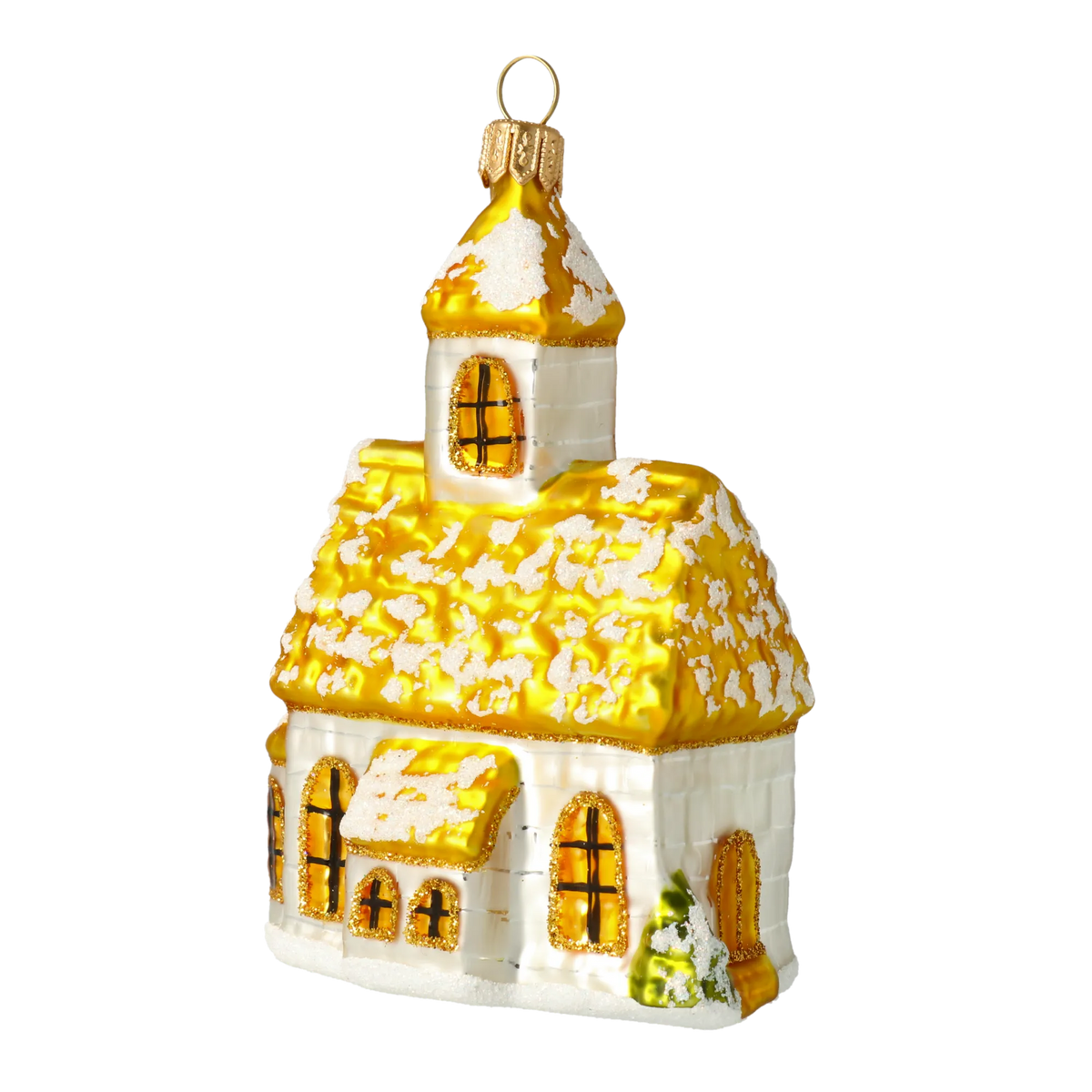 Hallowed Vesper Sanctuary | Hand-Painted Glass Ornament | Blubom 2020-514